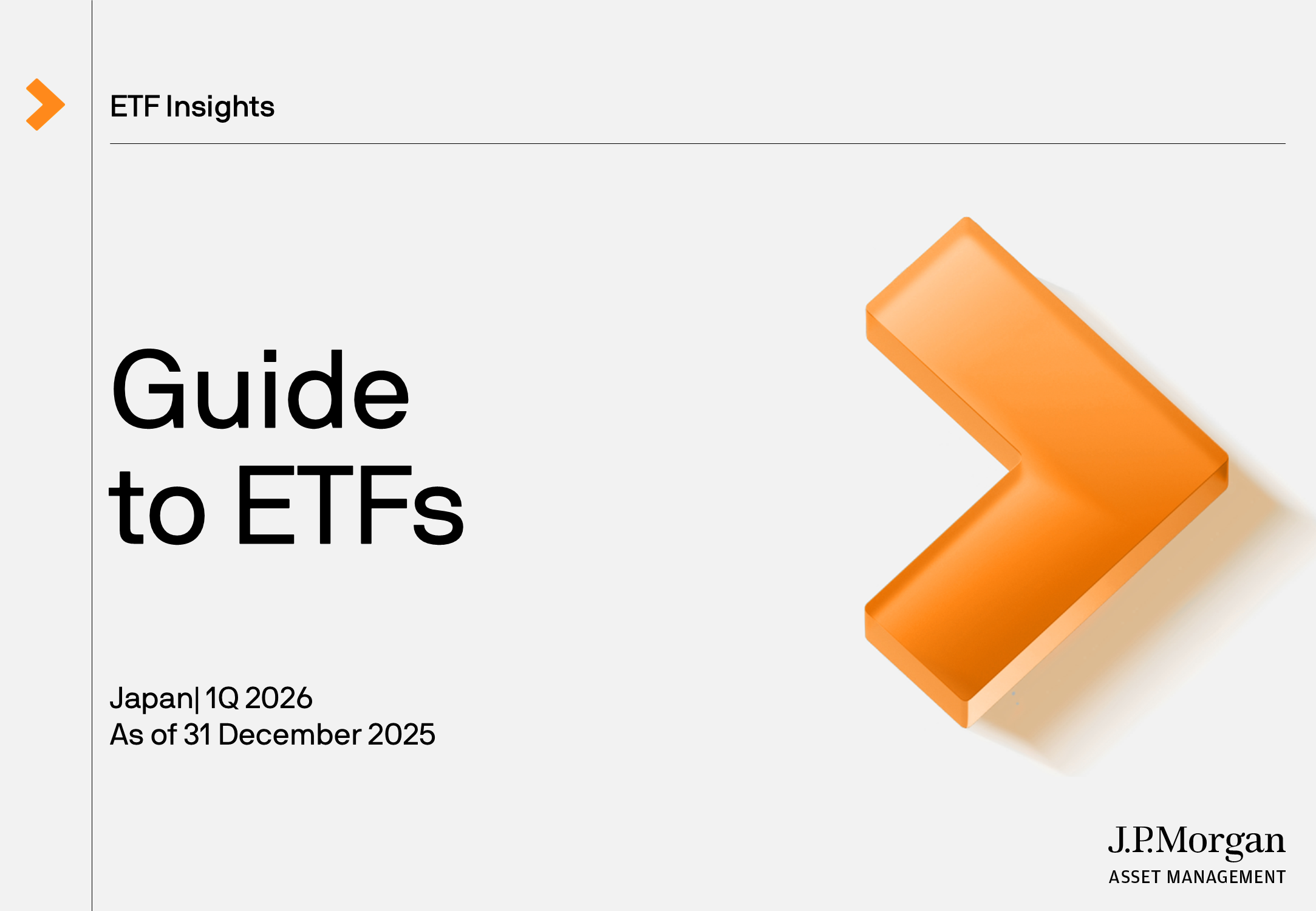 Guide to ETFs | J.P.モルガン・アセット・マネジメント