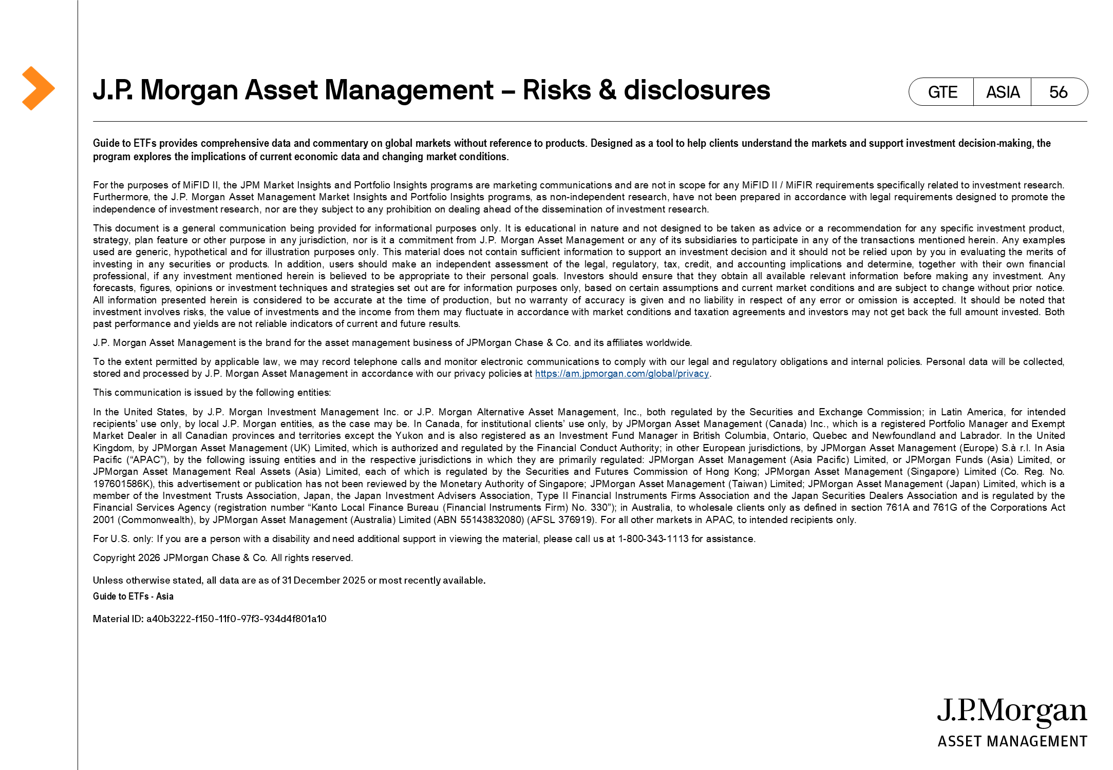 Guide to ETFs | J.P. Morgan Asset Management