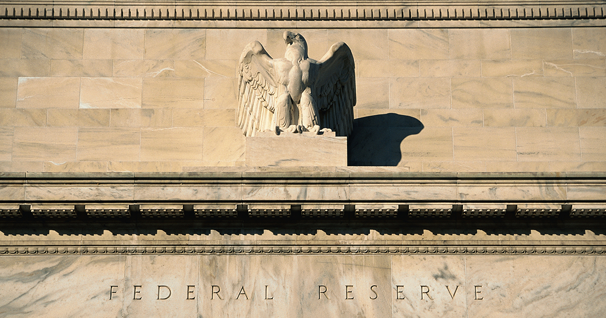 federal reserve with eagle