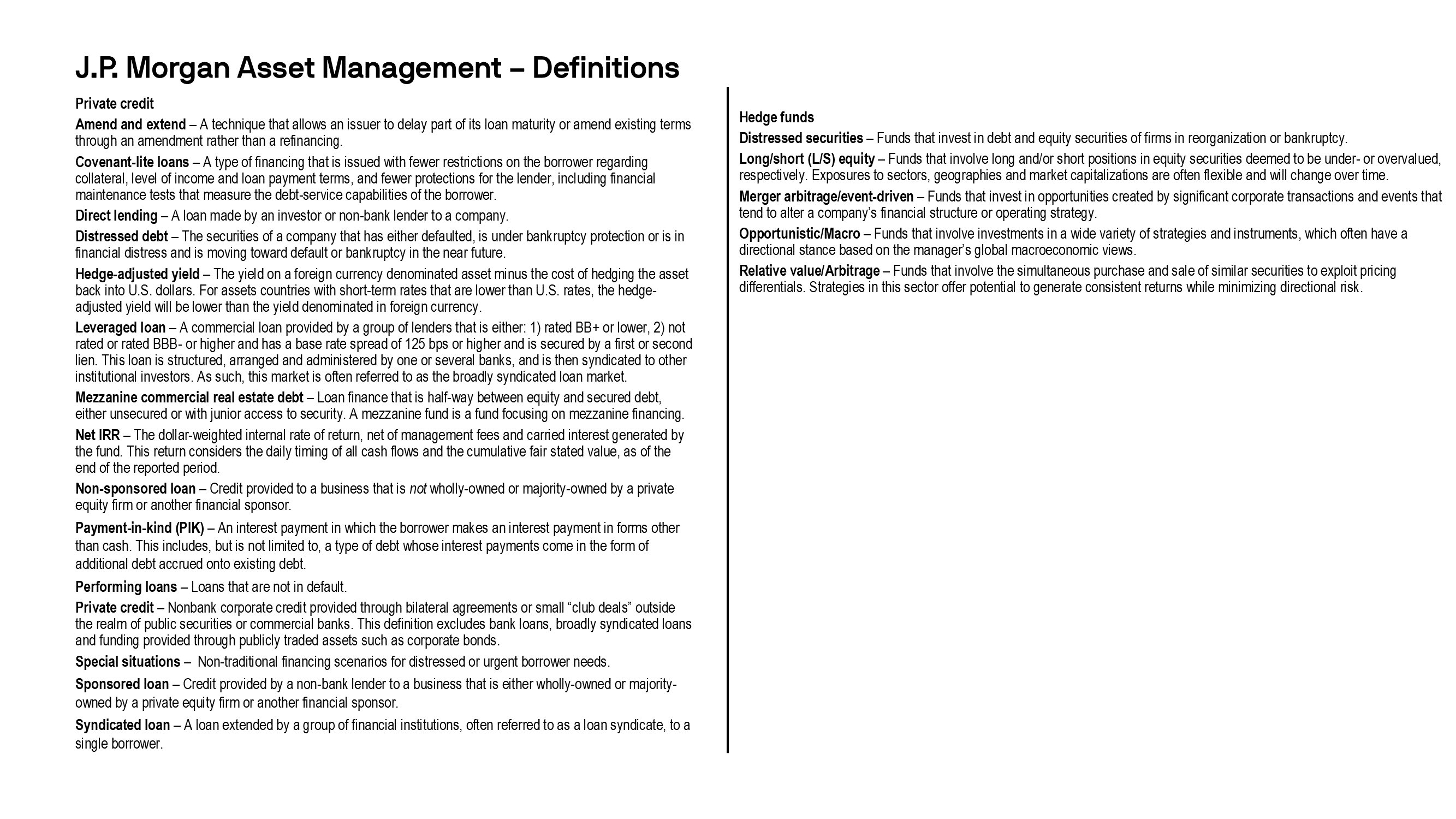 Definitions
