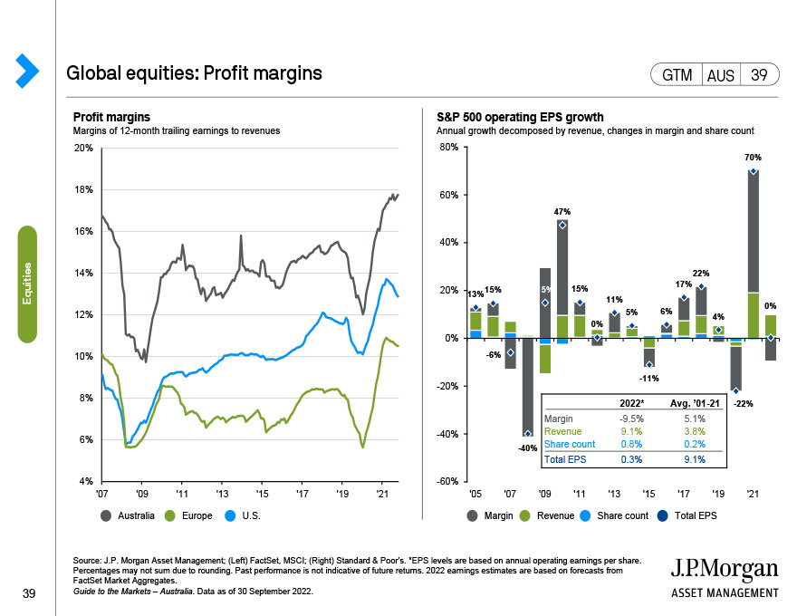 Global equities: Profit margins